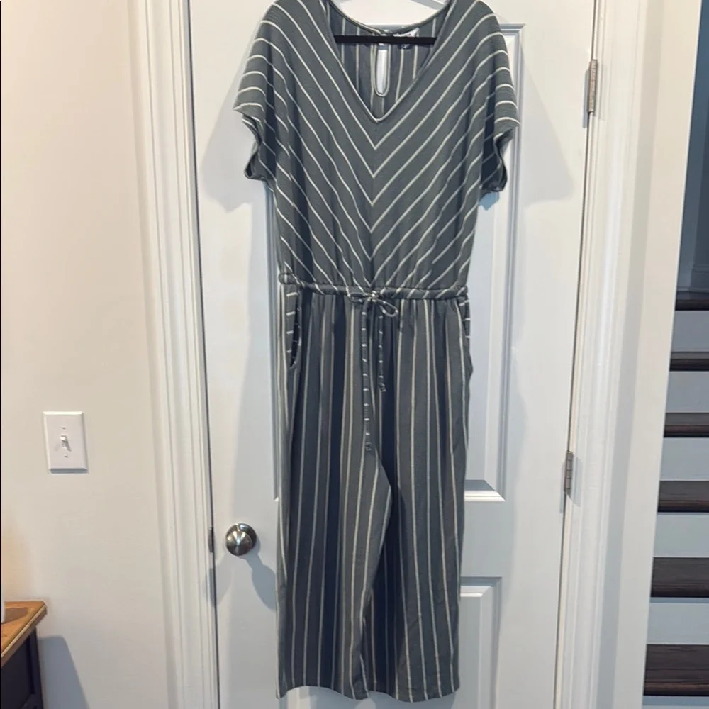 Sonoma Striped Jumpsuit - Picture 1 of 6